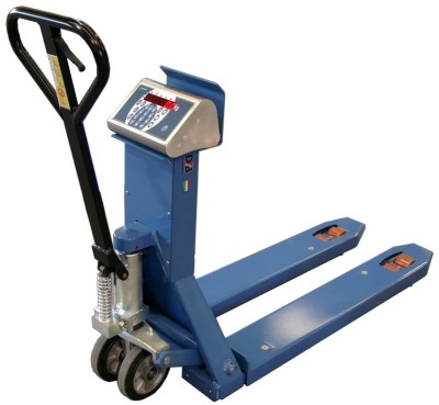 Transpaleți cu cântar