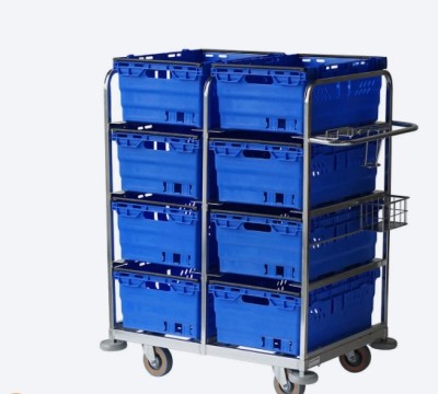 Cărucioare de picking pentru industria logistică, e-commerce și curierat