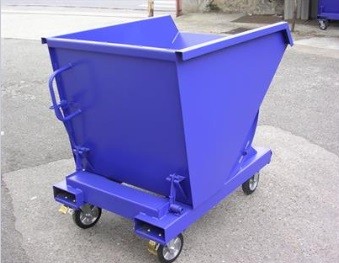 Containere basculante pentru șpan