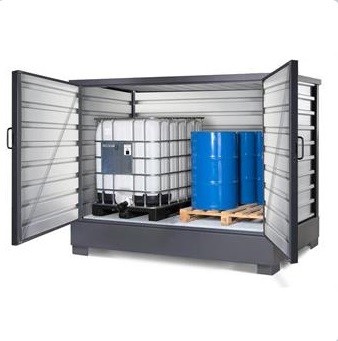 Containere securizate pentru butoaie și bazine IBC