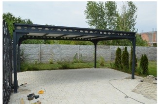 Copertine metalice parcare